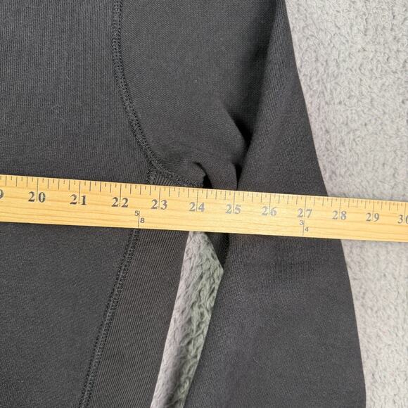 Polo Ralph Lauren Hoodie Mens L Black Full Zip Waffle Thermal Lined Double Knit - Picture 6 of 7